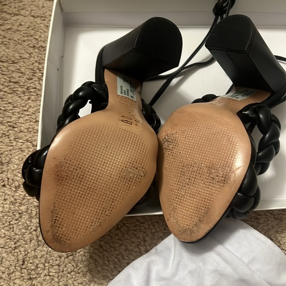 Schutz high block heels tie up - Picture 10 of 11